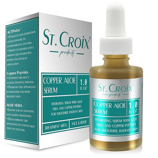 Copper Aloe Serum - Soothing Aloe Concentrate with Copper Peptides - 1 oz