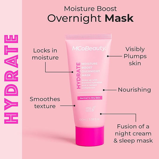 MCoBeauty Hydrate Moisture Boost Overnight Mask