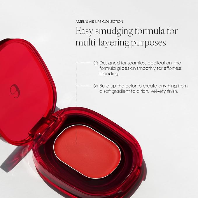 AIR LIPS 830 RARETEM, Lip & Cheek, Natural Soft Matte Finish & Buildable, Airy Formula (1.2g, 0.003 oz.)