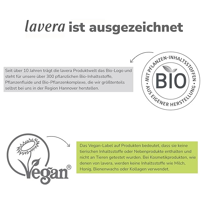 lavera Cream To Powder Foundation - Light 01 - Foundation Make Up with Vitamin E & Almond Oil - Cover, Conceal & Correct - Face Make Up - PETA Certified - Vegan - Made in Germany - 0.37 Oz