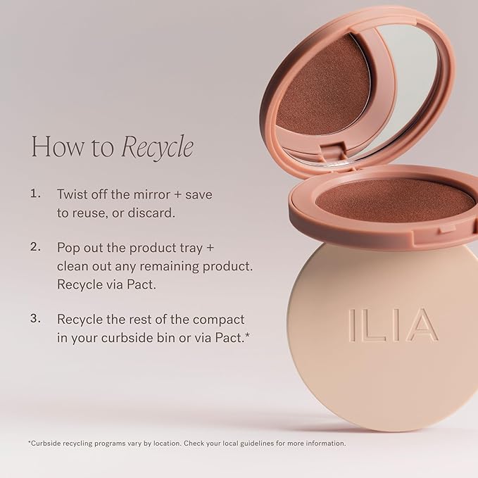 ILIA - Sunshift Cream Bronzer | Non-Comedogenic, Long-Lasting, Vegan, Cruelty-Free | Weightless Bronzer (Rise - Copper Bronze, 0.27 oz | 7.8 g)
