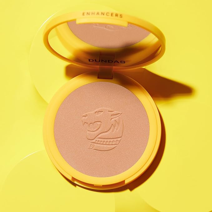 Dundas Bronzer Anonymous, Powder for Face and Body Contour and Bronzing, Matte Finish, Face Make Up for All Skin Types, Cruelty Free Natural Makeup, Buildable Coverage, Easy to Blend, (Step 5)
