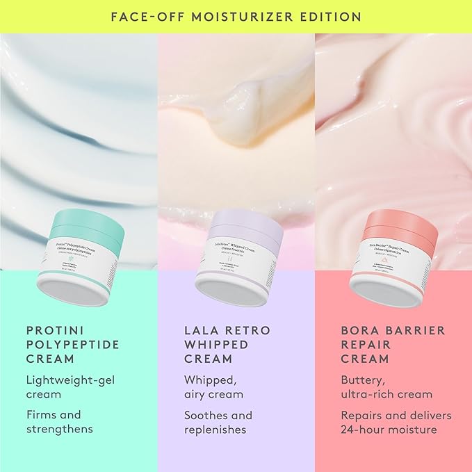 Drunk Elephant Lala Retro Whipped Cream - 50 ml/1.69 fl oz - Ceramide Moisturizer - Clean Clinical Skincare - Cruelty-Free - Dermatologist-Tested - Includes D-Bronzi Deluxe Sample (5 ml/.16 fl oz)
