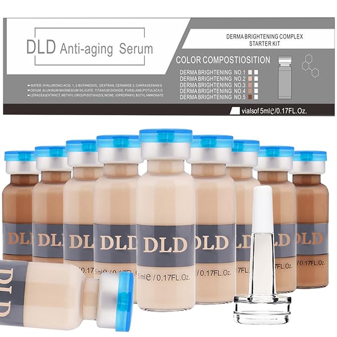 BB Glow Simple Pack BB Glow Essence Microneedle Skin Treatment Kit Essence Foundation Anti-Aging Pigment Skin Care Set 10 Bottles