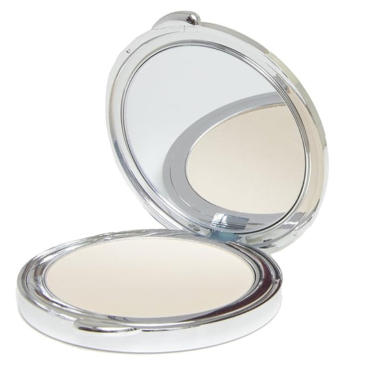 La Bella Donna Compressed Mineral Foundation - Face Powder Makeup Natural Looking Glowing Skin Wrinkle Defying Mattifying Finish Contour Makeup Long Lasting Full Coverage Sun Kissed Tan (Umbria)