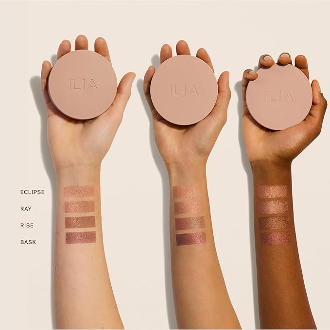 ILIA - Sunshift Cream Bronzer | Non-Comedogenic, Long-Lasting, Vegan, Cruelty-Free | Weightless Bronzer (Rise - Copper Bronze, 0.27 oz | 7.8 g)