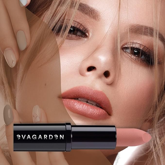 The Matte Lipstick - Velvety Texture and Vibrant Ultra-Matte Finish - Pigmented, Soft and Silky Formula and Smooth Application - Offers Bold Saturated Color - 636 Classic Nude - 0.1 oz