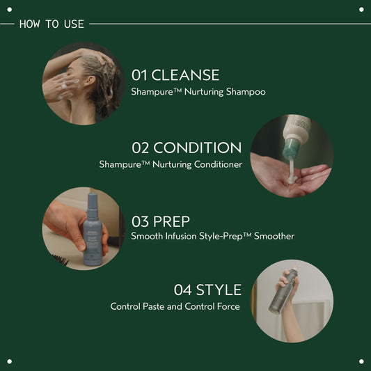 Aveda Shampure Nurturing Shampoo for Fine to Medium Hair | Gently Cleanses Hair | Daily Shampoo | 9% Naturally Derived* | Calming Aroma of Lavender & Ylang Ylang, 1.7 Fl Oz