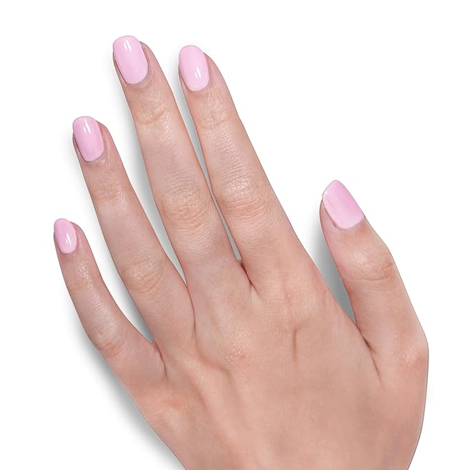 LONDONTOWN UV/LED Gel Nail Polish, Gel Color, Shade of Pink, Afternoon Tea (12 mL), 1 Count (Pack of 1)