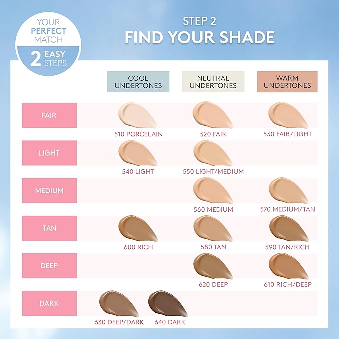 COVERGIRL Clean Fresh Nourishing Skin Tint, 580 Tan, Liquid Foundation, Dewy Finish, Infused with Coconut & Aloe, Vegan Formula