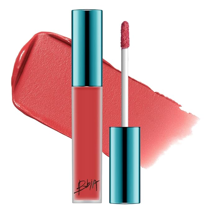 BBIA Last Velvet Lip Tint - Soft & Creamy Matte Finish Lip Stain, Blur Effect with Velvety Texture, Long-Lasting, High Pigment, Lightweight, Non-Drying, Korean Lip Makeup (01 EXTRA PURE)