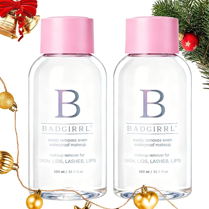 Christmas Gifts for Women, Set of 2, 16.9oz Each, Makeup Remover Set for Women Girls Face Wash Gift Set with Shea Butter & Essential Oil Skin Cleanser Gifts for Mothers Day, Birthday Gift