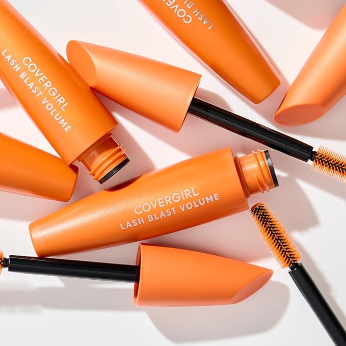 CoverGirl Lash Blast Volume Waterproof Mascara Makeup, Long-Wearing, Smudge-Proof, Cruelty Free, Very Black, 1 Count