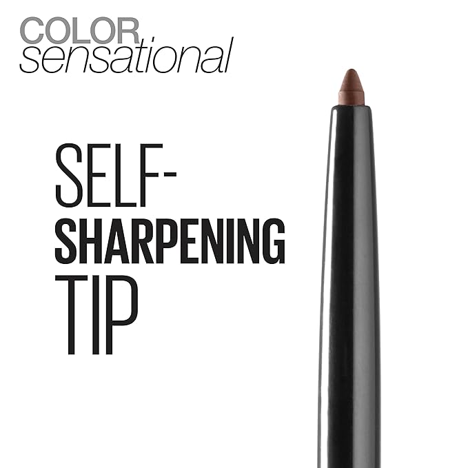 Maybelline New York Color Sensational Shaping Lip Liner Makeup, Divine Wine, 0.01 oz.