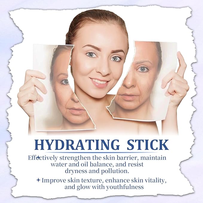 2PCS Calcium Multi Balm, Calcium Volume Multi Balm, Wrinkle Core Stick, Korean Collagen Moisturing Stick, Anti-aging, Hydrating, Suitable for Eyes, Face, Neck