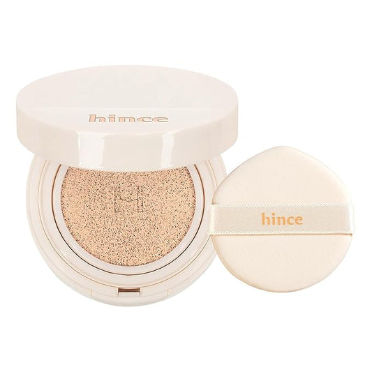 hince Second Skin Glow Cushion-12g | Skin Foundation dewy, glow, long-lasting, classy, clean beauty, lightweight, natural look,refreshing, moisturizing, slim fitting texture (SAND, 23)