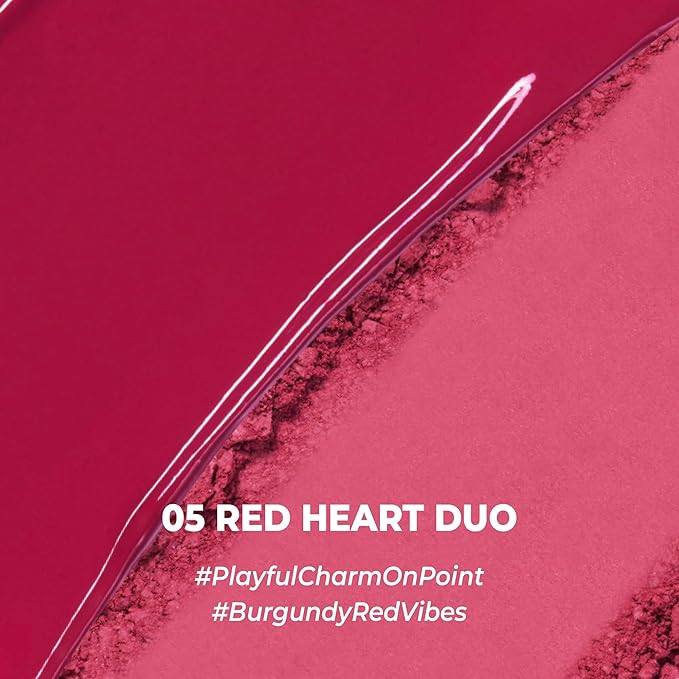 COLORGRAM TINTIN DORY DUO BLUSHER 05 RED HEART DUO