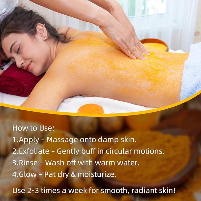 Avocado Salt Body Scrub for Women Men,Hydrating & Exfoliating Scrub for Deep Clean，Body Scrub Smooth for All Skin Types 18oz