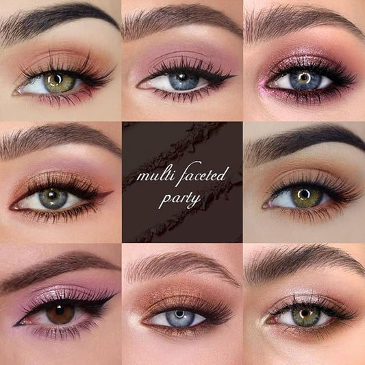 16 Colors Eyeshadow Palette,Matte&Glitter&Shimmer Eyeshadow Makeup,Naturing-Looking,High Pigment Waterproof Eye Shadow Palette Makeup, 100% Cruelty-free (07#Nude Pink)