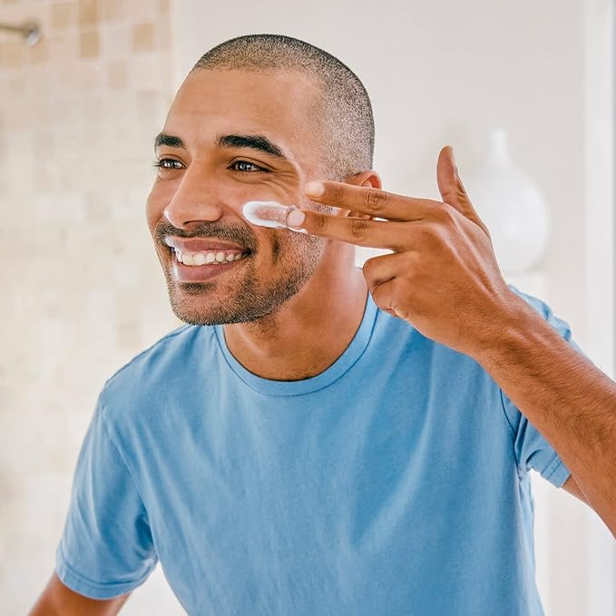 Amazon Basics Moisturizer Cream for Face, Dry Skin, Hydrating, 16 Ounces, 1-Pack