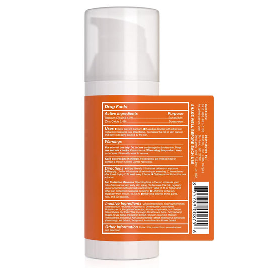 Carpe Primer Face Makeup Base New Zinc Mineral Sunscreen SPF 30, Lasting Matte Primer For Oily Skin And Tinted Sunscreen