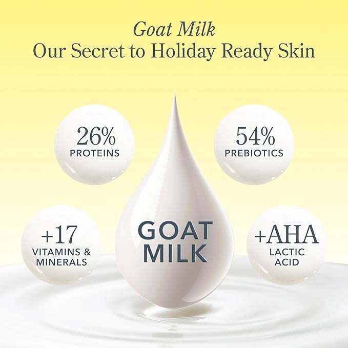 Beekman 1802 The Holiday G.O.A.T. Pure 3-Piece Bodycare Gift Set (Fragrance Free)