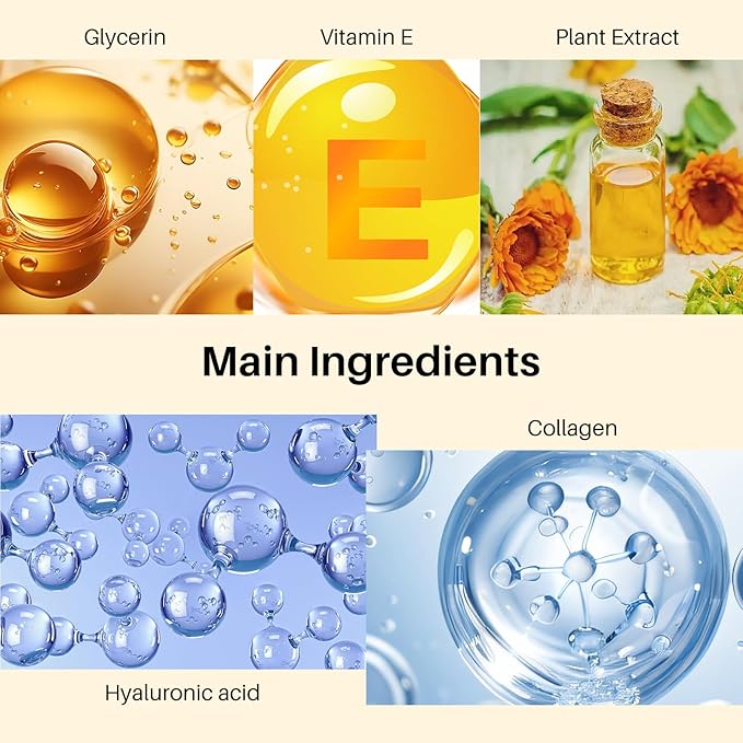 40 Pairs 24K Gold Eye Masks & Lip Masks, Crystal Collagen Under Eye Patches for Puffy Eye, Moisturizing Skin Care Lip Eyes Patches for Dark Circles, Wrinkles and Fine Lines (gold and peach red)