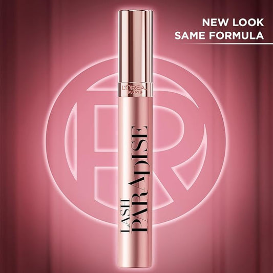 L’Oréal Paris Makeup Voluminous Lash Paradise Mascara, Voluptuous Volume, Intense Length, Feathery Soft Full Lashes, No Flaking, No Smudging, No Clumping, Mystic Black, 0.28 Fl Oz (Pack of 1)