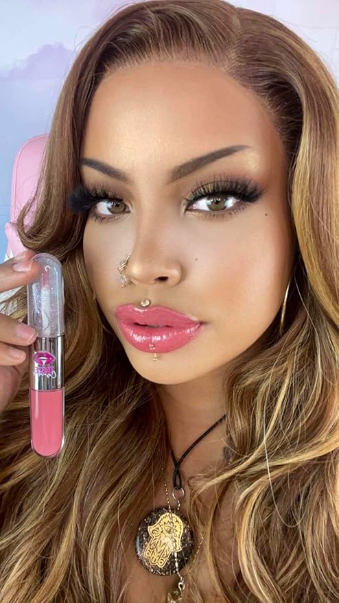 2-in-1 24 Hour Lipstain and Lipgloss Long lasting hydrating lipgloss lips (Inspired)