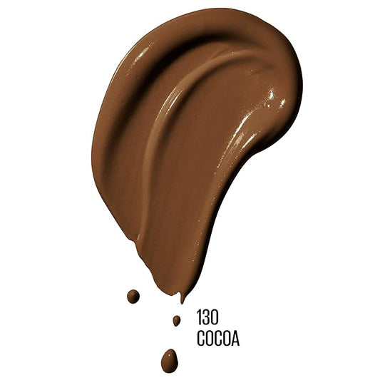 Maybelline Dream Radiant Liquid Medium Coverage Hydrating Makeup, Lightweight Liquid Foundation, Cocoa, 1 Count