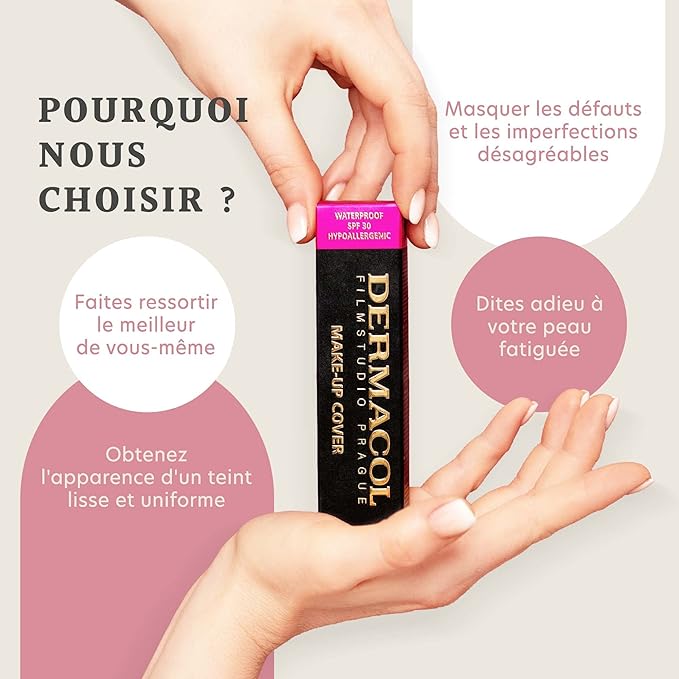 Dermacol Make-up Cover - Water-Proof Hypoallergenic for all Skin Types, nr 223