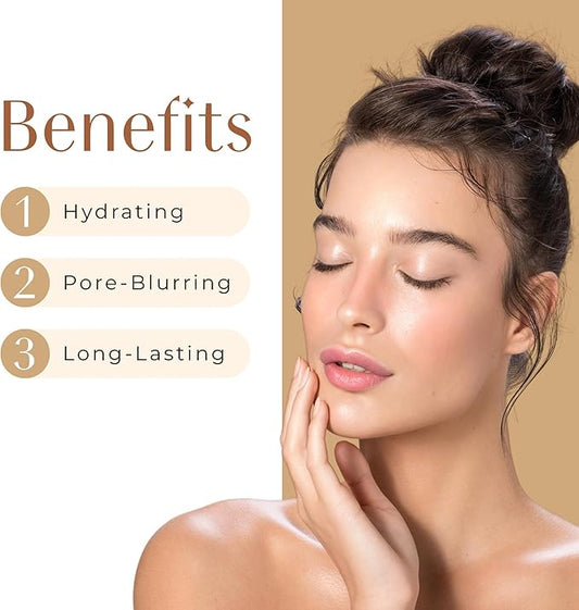 Bright Lights Toner 100 mL, Hydrating Toner for Face with Vitamin C and Hyaluronic Acid, Personal Care Face for Women and Men, Anti-Aging Skin Care Pore Minimizer for Face