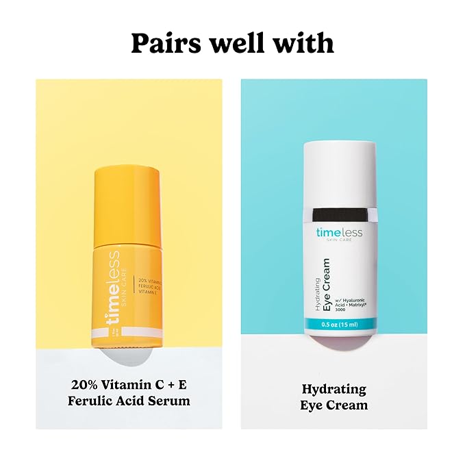 Timeless Skin Care Matrixyl Synthe’6 Serum - Face Serum for Skin Care - with Hyaluronic Acid for Hydration - 4 oz