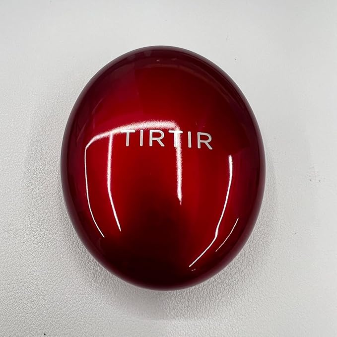 [*Mini Size*] TIRTIR Mask Fit Red Cushion Foundation | Full coverage, Weightless, Skin fit, Satin Glow Finish, Korean Makeup, beauty, Tattoo cover up, Buildable (#33N Macchiato, 0.15 Fl Oz)