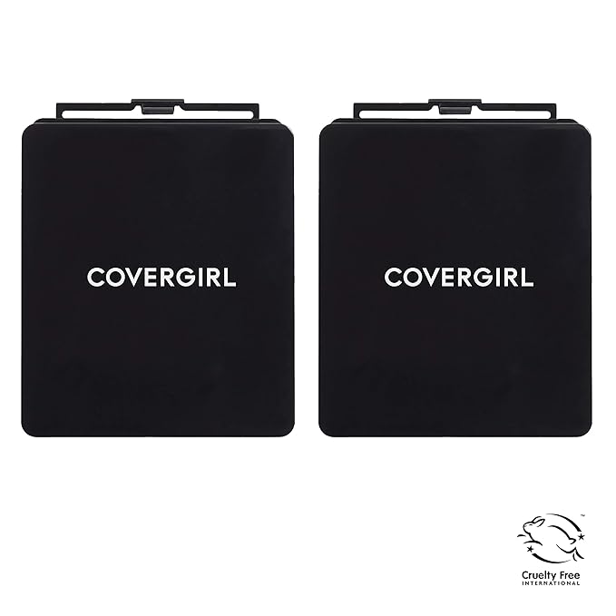 COVERGIRL Simply Powder Foundation, Creamy Natural 520, Pack of 2