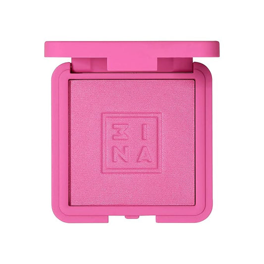 3INA The Blush 371 - Natural, Light Mineral Powder Blush For Sensitive Skin - Blendable, Buildable Rouge To Give Skin A Pigmented, Dewy Glow - Vegan, Cruelty Free, Eco Friendly Blush Makeup - 0.26 Oz