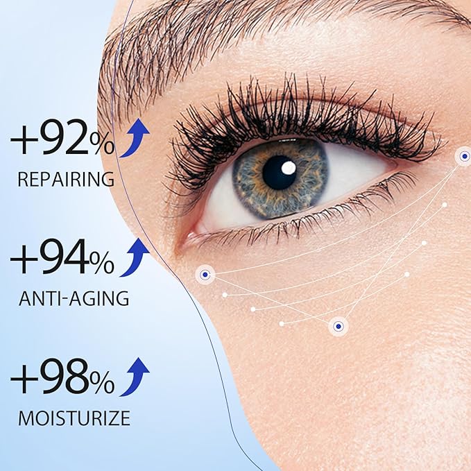 Retinol Eye Cream, Hydrating Under Eye Care Daily Wrinkle Cream,123456789