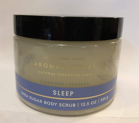 Bath & Body Works Aromatherapy Shea Sugar Scrub Lavender Vanilla 12.5oz