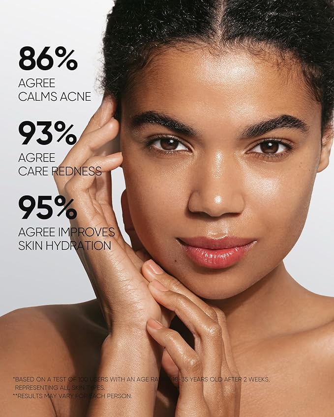 5X Ceramide Soothing Toner, Hydrating Skin Barrier Repair Calms Redness Facial Toner with Probiotics & Calendula for Sensitive & Dry Skin, Non-Alcohol, Cruelty-Free, Vegan Skincare