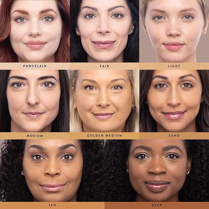 LAURA GELLER Double Take Liquid Foundation | Medium to Full Coverage, Natural Matte Finish, Medium