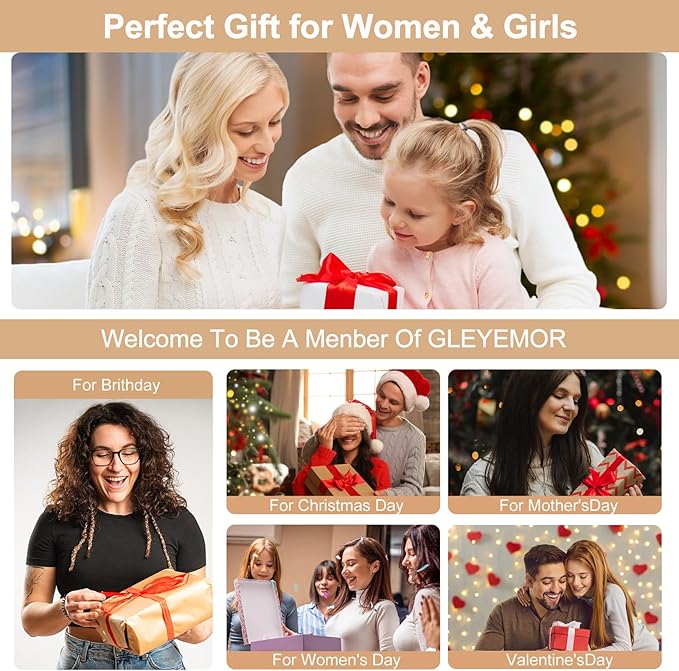 Gleyemor Small Quilted Makeup Bag for Women, Cute Floral Bow Cosmetic Bag, Emergency Bag Travel Toiletry Cotton Pouch Gifts for Girls Her Mom Friend Sister Bridesmaid (White&Black Bow)