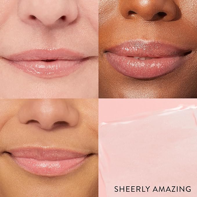 LAURA GELLER NEW YORK Jelly Balm Moisturizing Tinted Lip Balm - Sheerly Amazing - Hydrating Vitamin E - Semi-Shine Finish