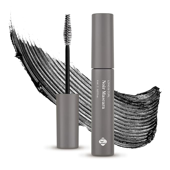 BL Lashes Noir Mascara – Extension & Lash Lift Safe, Smudge-Proof & Clump-Free, Long-Lasting Volume, Oil-Proof Aftercare Formula, Nourish & Strengthen Lashes (Black, 8ml)