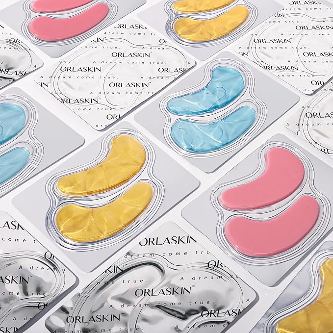 30pcs Under Eye Patches for Puffy Eyes and Dark Circles+6PCS Collagen Face Mask Overnight Bio-Collagen Real Deep Mask+Lip Mask & Lip Scrubber Exfoliator Lip Sleeping Mask Overnight