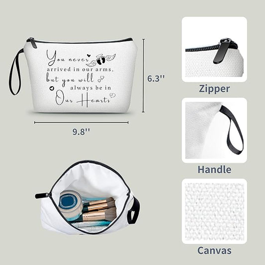 Miscarriage Gifts for Mothers,Pregnancy Loss Gifts for Mothers,Miscarriage Care Package,Small Cosmetic Bag Makeup Organizer,Baby Loss Memorial Gifts,Surgery Recovery Gifts for Women