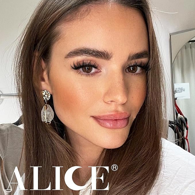 ALICE Lash Clsusters Kit Wispy Eyelash Clusters Kit Cluster 10-18mm Natural Eyelash Extension Kit 168pcs Thin Band Individual Lashes Kit with Lash Glue Bond and Seal DIY at Home