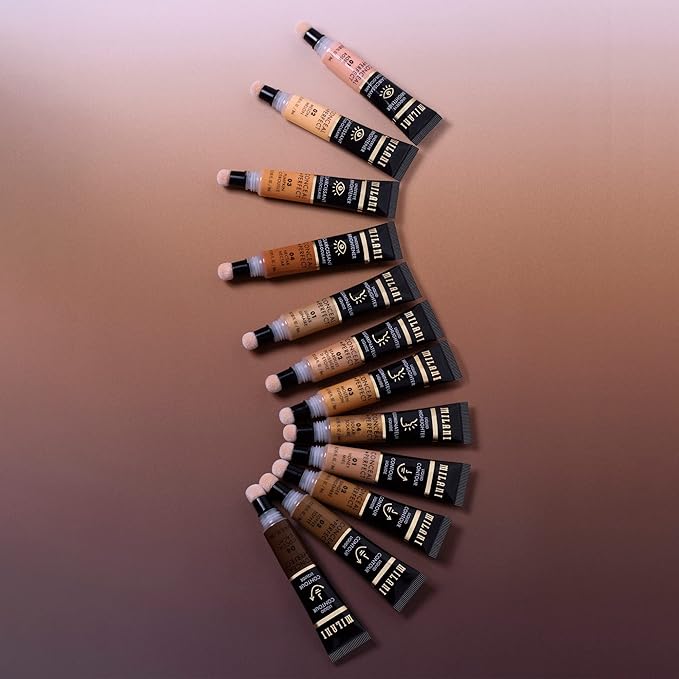 Milani Conceal + Perfect Undereye Brightener for Treating Dark Circles, Face Lift Collection - Pumpkin