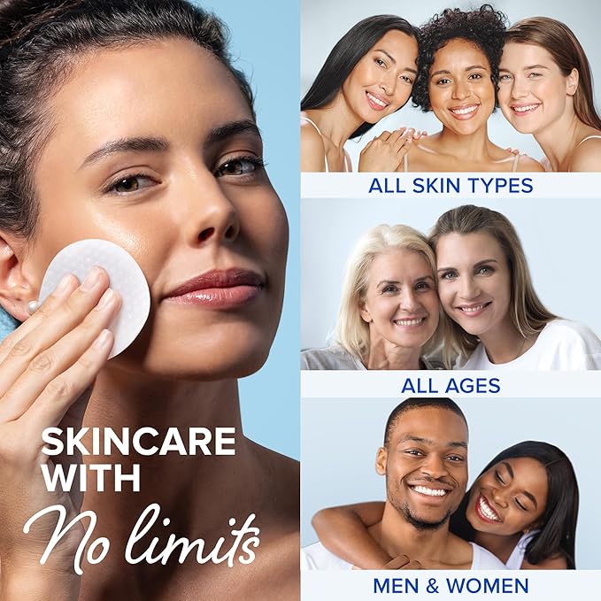 MAREE Glycolic Acid Polishes 2 PACK - Toner Polishes for Face Cleansing - Tea Tree Oil, Salicylic Acid & Vitamins E, B3, B5 - Facial Peel & Radiance Deep Cleaning Effect