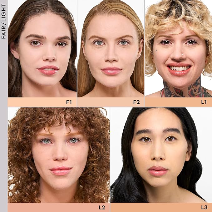 COVER FX Pressed Mineral Foundation - Shade L2 - Weightless Powder Foundation - Buildable Light to Full Coverage - Matte Finish - All Skin Types