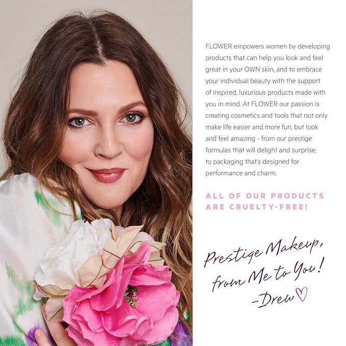 FLOWER BEAUTY By Drew Barrymore Bitten Lip Stain - Long-Lasting Color - Hydrating + Water-Based Formula - Gel-Like Texture - (Sweet)